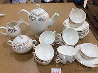 Koffieservies compleet boch 27stuks - afbeelding 1 van  4