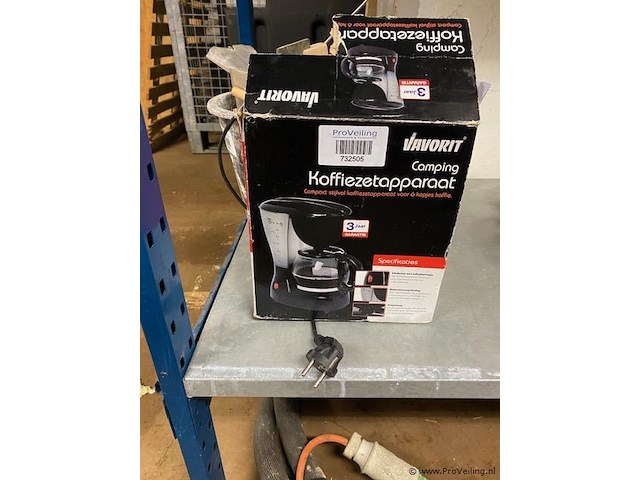 Koffiezet apparaat voor 6 koppen - afbeelding 1 van  1