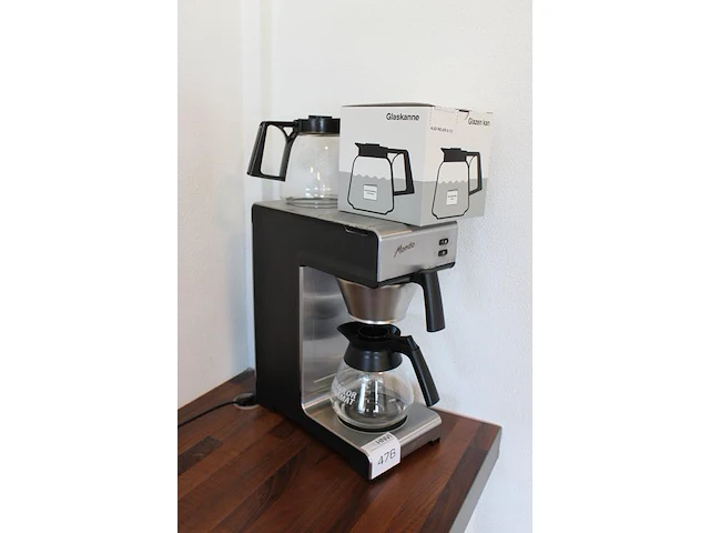 Koffiezet braculor mondo met drie kannenautomaat. - afbeelding 2 van  2