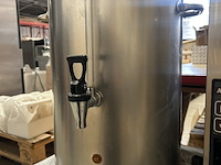 Koffiezet installatie met 2 rvs containers en tafel, animo combi-line - afbeelding 4 van  8