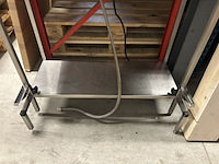Koffiezet installatie met 2 rvs containers en tafel, animo combi-line - afbeelding 6 van  8