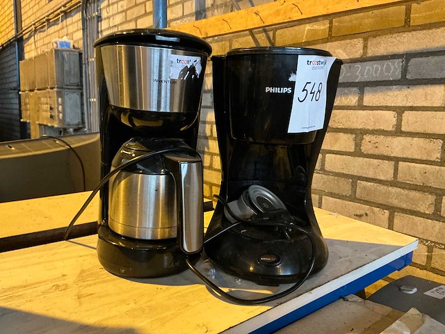 Koffiezetapparaat (2x) - afbeelding 1 van  3