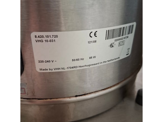 Koffiezetapparaat op rvs serveerwagen, o.a bravilor bonamat, o.a b 10hw - afbeelding 2 van  11