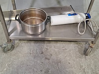 Koffiezetapparaat op rvs serveerwagen, o.a bravilor bonamat, o.a b 10hw - afbeelding 4 van  11