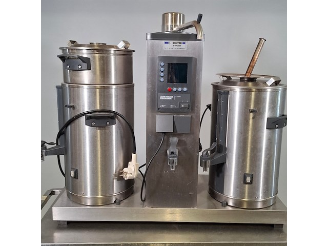 Koffiezetapparaat op rvs serveerwagen, o.a bravilor bonamat, o.a b 10hw - afbeelding 5 van  11