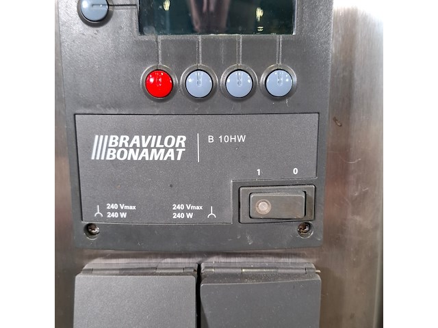 Koffiezetapparaat op rvs serveerwagen, o.a bravilor bonamat, o.a b 10hw - afbeelding 6 van  11