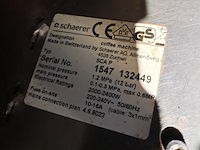 Koffiezetapparaat, schaerer, sca p - afbeelding 19 van  19