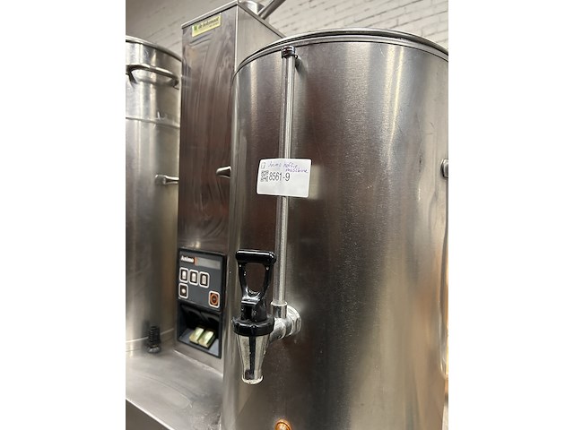 Koffiezetinstallatie met twee containers op onderstel, animo combi-line - afbeelding 8 van  11