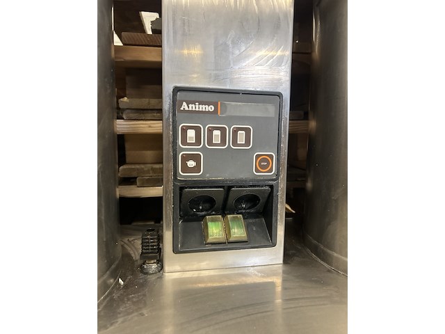 Koffiezetinstallatie met twee containers op onderstel animo combi-line - afbeelding 3 van  7