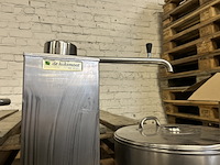 Koffiezetinstallatie met twee containers op onderstel animo combi-line - afbeelding 4 van  7