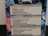 Kogelbarbecue, activa, montenegro, zwart - afbeelding 2 van  2