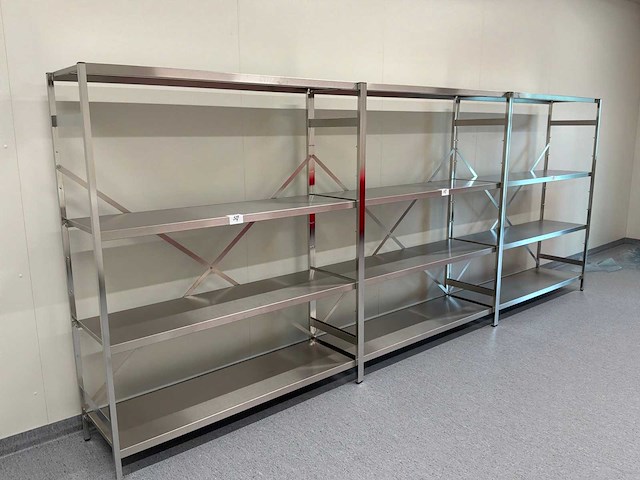 Kohlhoff shelf racking roestvrij staal - afbeelding 2 van  2