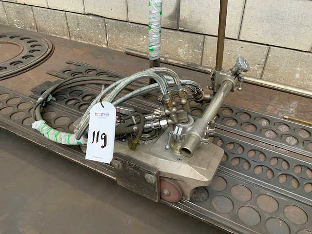 Koike ik-12 max 3 autogeen snij- / laswagen - afbeelding 1 van  12
