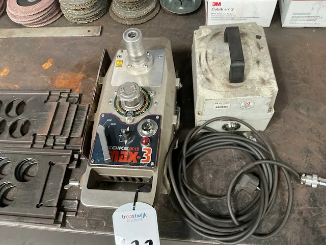 Koike ik-12 max 3 autogeen snij- / laswagen - afbeelding 2 van  5