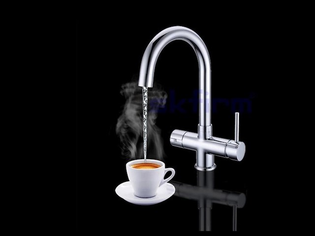 Kokend water kraan, vonato, orenda, zilverkleurig - afbeelding 2 van  5