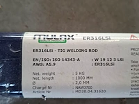 Koker a 5 kilo tig laselektrode mulax, er316lsi - afbeelding 3 van  3