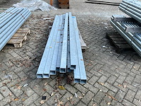 Koker gegalvaniseerd (2800x80x80mm) (10x) - afbeelding 2 van  3