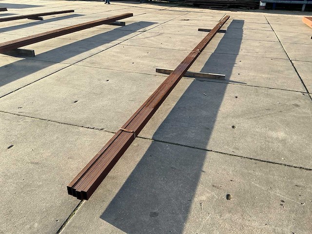 Koker profiel (80x40mm) (4x) - afbeelding 1 van  6