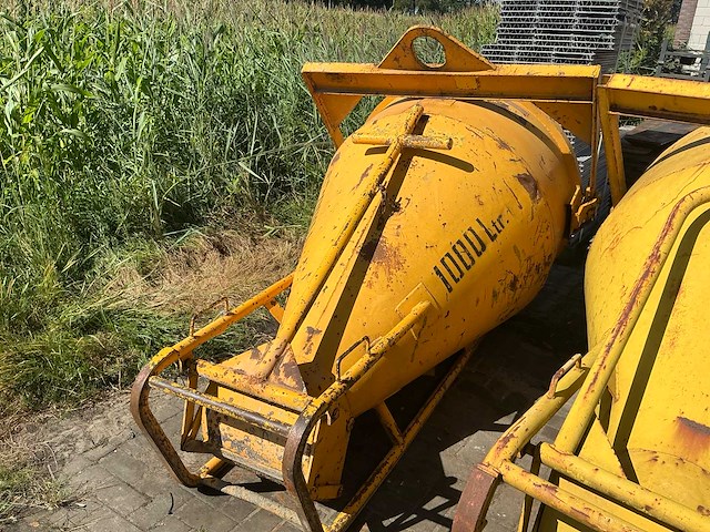 Kokerkubel betonkubel 1000l - afbeelding 5 van  10