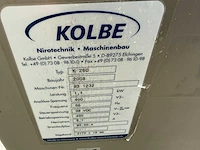 Kolbe - k260 - vleeszaagmachine - afbeelding 6 van  6