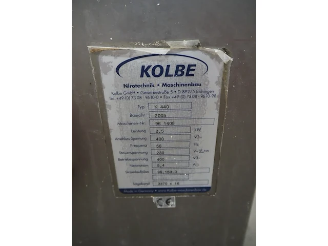 Kolbe - afbeelding 4 van  13