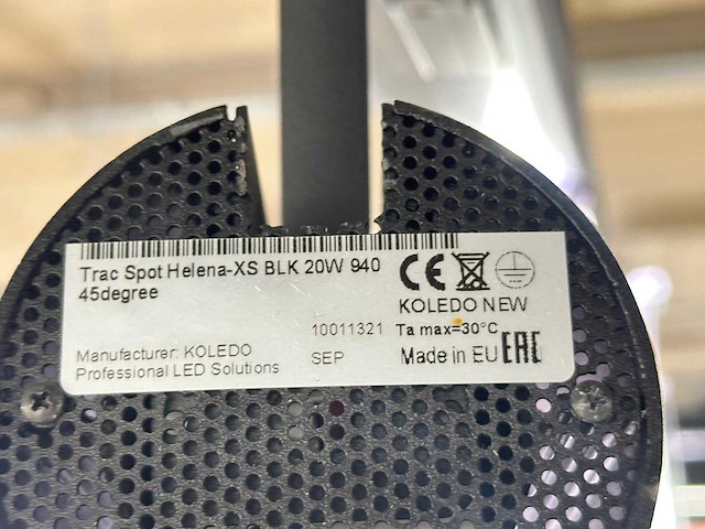 Koledo - rail met verlichting led 160 meter - afbeelding 5 van  7