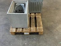 Kolk materiaal glasvezelversterkt beton incl. gietijzer rooster., hauraton faserfix point, ks40/40 - afbeelding 2 van  4
