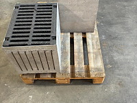 Kolk materiaal glasvezelversterkt beton incl. gietijzer rooster., hauraton faserfix point, ks40/40 - afbeelding 3 van  4