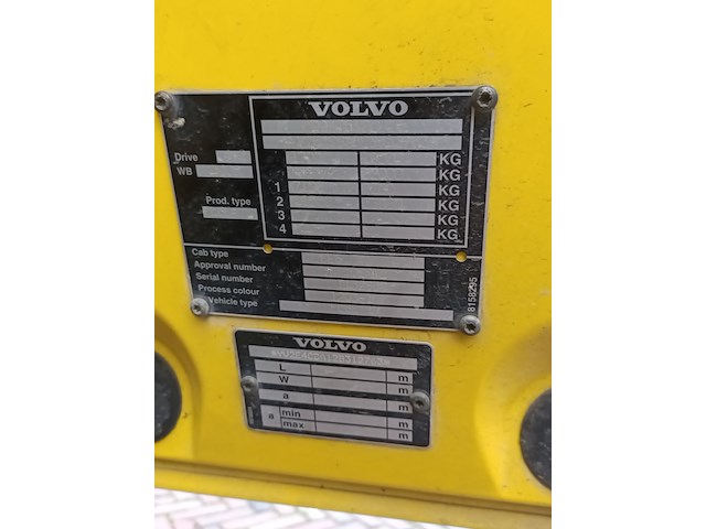 Kolkenzuiger, volvo, fl6e 17 s.a.j. huwer 1000, 2002 - afbeelding 8 van  32