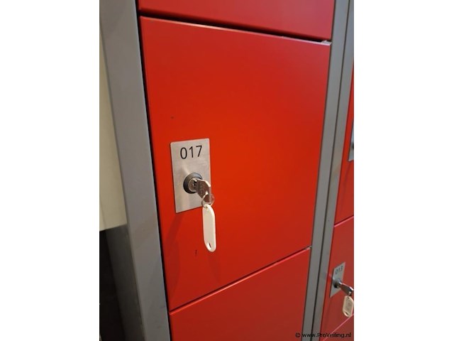 Kolom lockerkast - 50x32x180 cm - 3 stuks - afbeelding 2 van  4