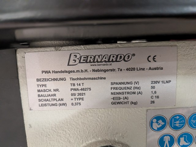 Kolomboor bernardo, tb 14 t, bouwjaar 2021 - afbeelding 6 van  9