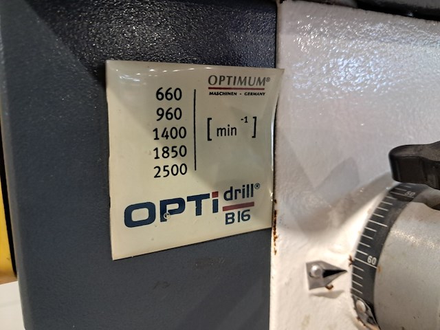 Kolomboormachine 230 v. quantum, b20f, bouwjaar 2017 - afbeelding 14 van  16