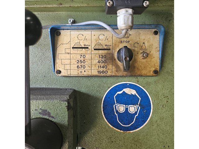 Kolomboormachine bimak, 30 l0, groen - afbeelding 2 van  4