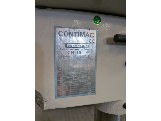 Kolomboormachine contimac, ch10 - afbeelding 8 van  8