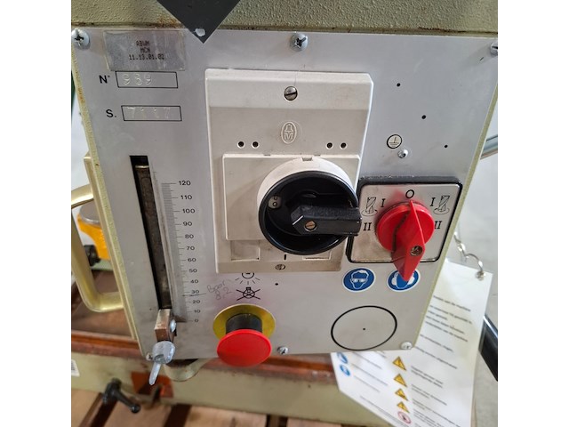 Kolomboormachine, erlo, sm-18, 1999 - afbeelding 3 van  9
