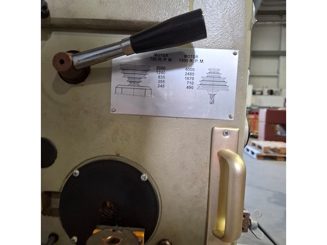 Kolomboormachine, erlo, sm-18, 1999 - afbeelding 4 van  9