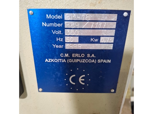 Kolomboormachine, erlo, sm-18, 1999 - afbeelding 7 van  9