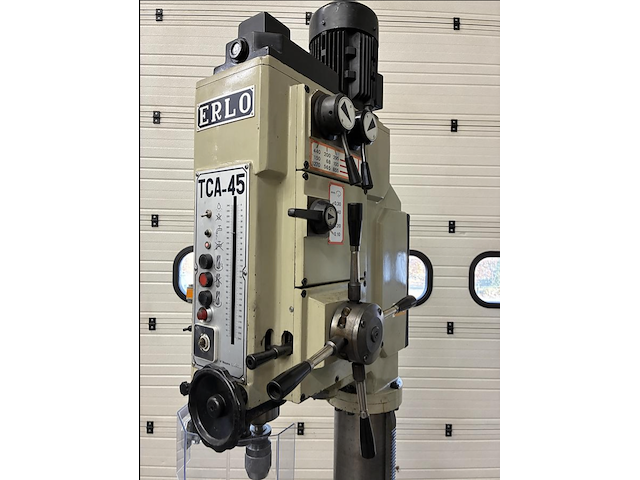 Kolomboormachine erlo, tca-45, grijs, tandwiel gedreven - afbeelding 2 van  5