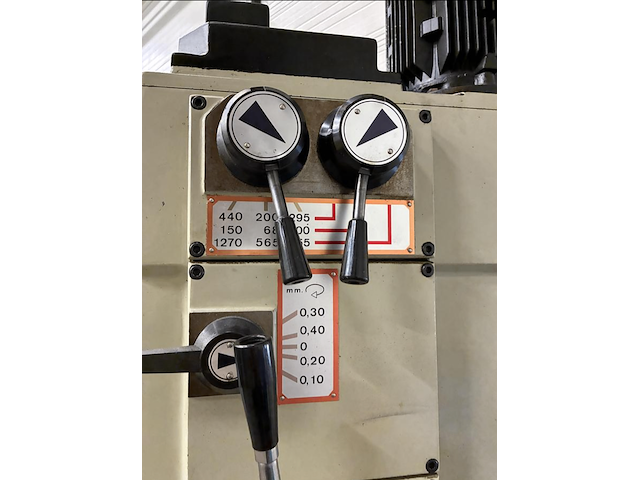 Kolomboormachine erlo, tca-45, grijs, tandwiel gedreven - afbeelding 3 van  5
