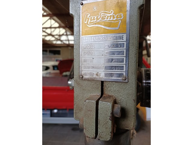 Kolomboormachine huvema, hu30 - afbeelding 2 van  4