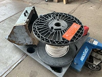 Kolomboormachine + katrol met touw - afbeelding 4 van  7