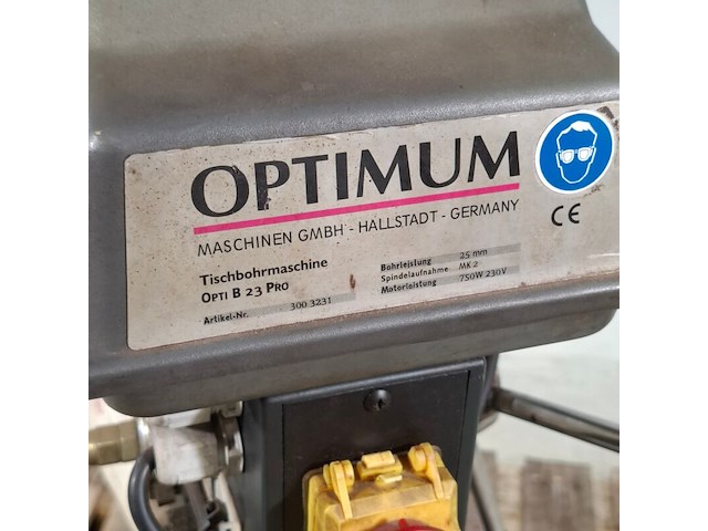 Kolomboormachine, optimum, opti b 23 pro - afbeelding 5 van  11