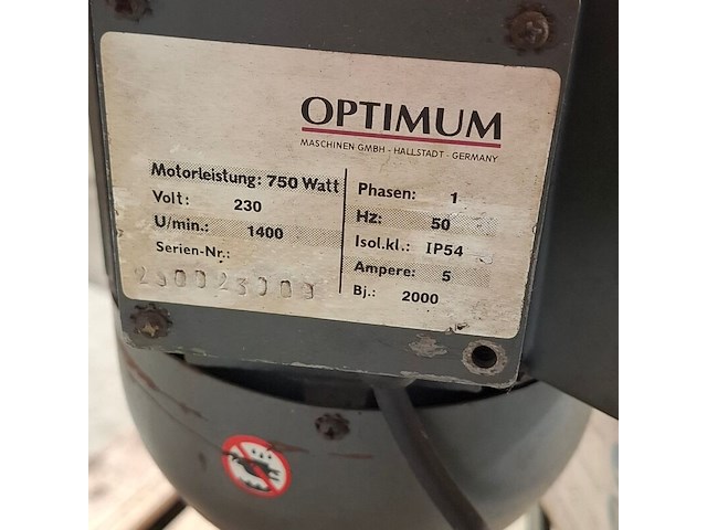 Kolomboormachine, optimum, opti b 23 pro - afbeelding 8 van  11