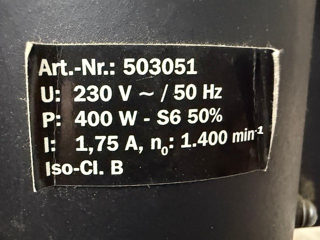 Kolomboormachine topcraft, ebt 1609 a, bouwjaar 2000 - afbeelding 6 van  8