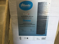 Kolomkast 2-deurs atlantic, donna, mat zwart - afbeelding 4 van  6