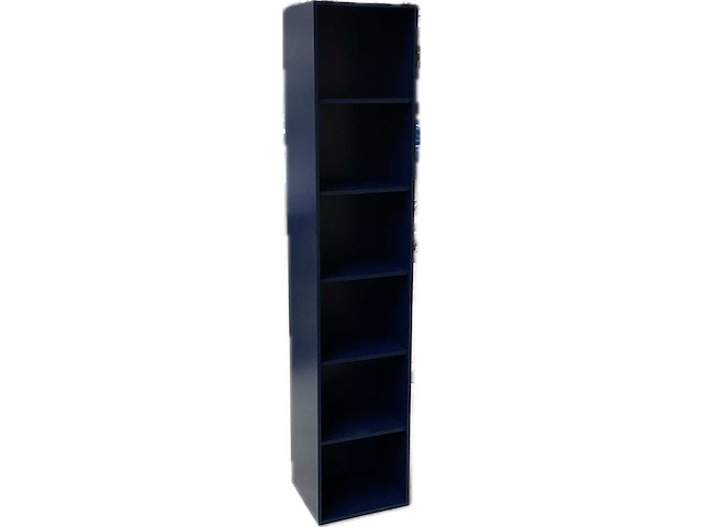 Kolomkast 35x33x175 cm donker blauw - afbeelding 4 van  8