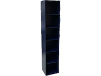 Kolomkast 35x33x175 cm donker blauw - afbeelding 4 van  8