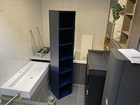 Kolomkast 35x33x175 cm donker blauw - afbeelding 2 van  8