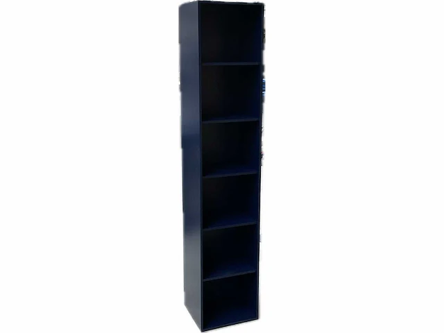 Kolomkast 35x33x175 cm donker blauw - afbeelding 4 van  8