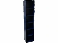 Kolomkast 35x33x175 cm donker blauw - afbeelding 4 van  8